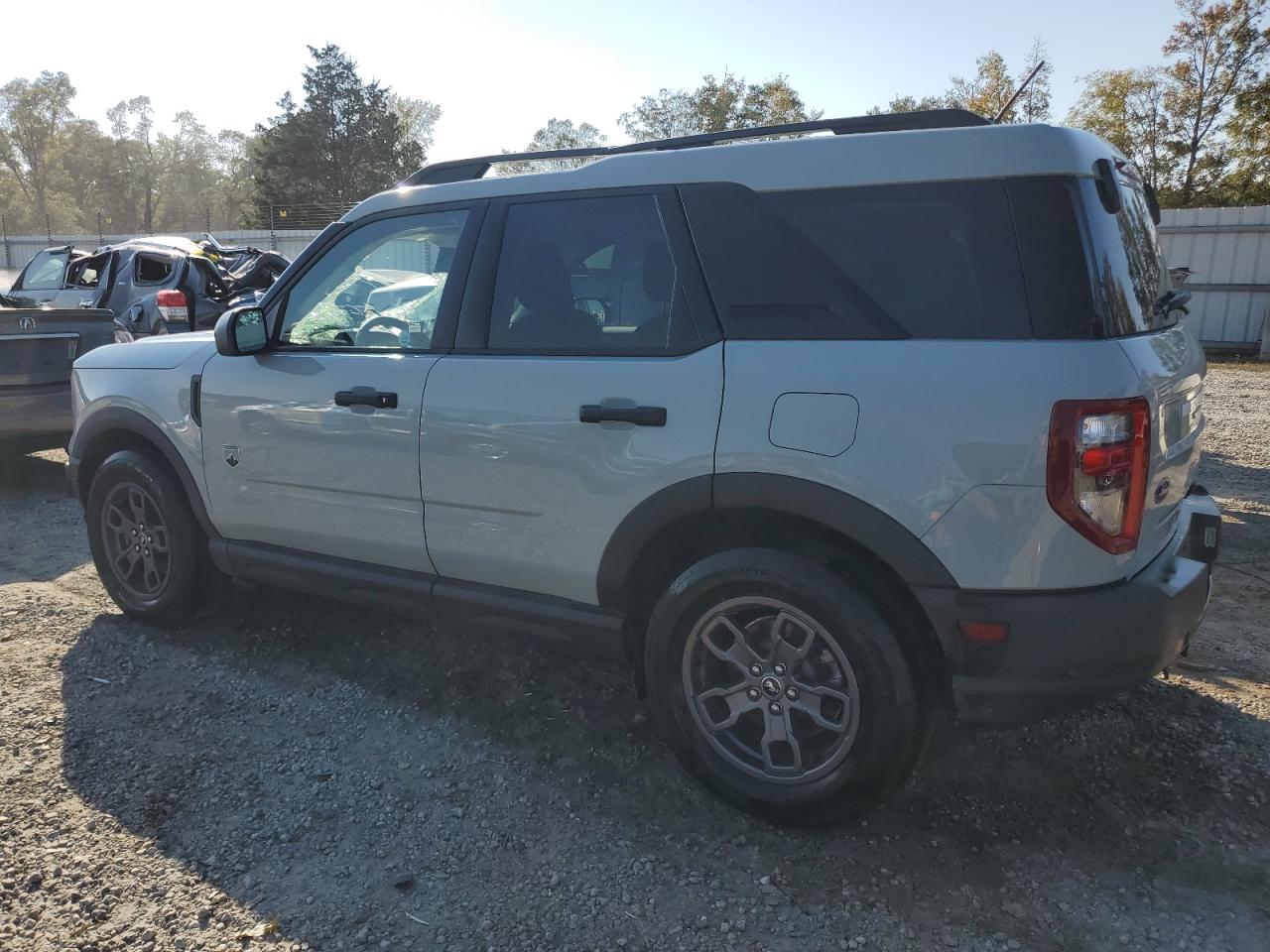 2021 Ford Bronco VIN 3FMCR9B6XMRA01439 Copart auction photo, top/roof damage thumbnail 2