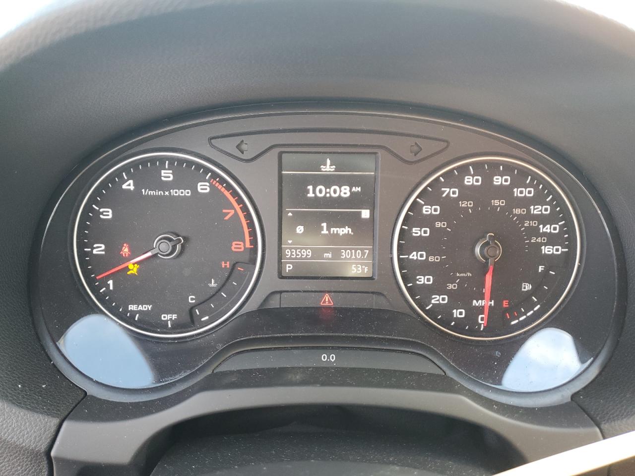 2019 Audi A3 VIN WAUBEGFF3K1018243 Copart auction photo, front end damage thumbnail 9