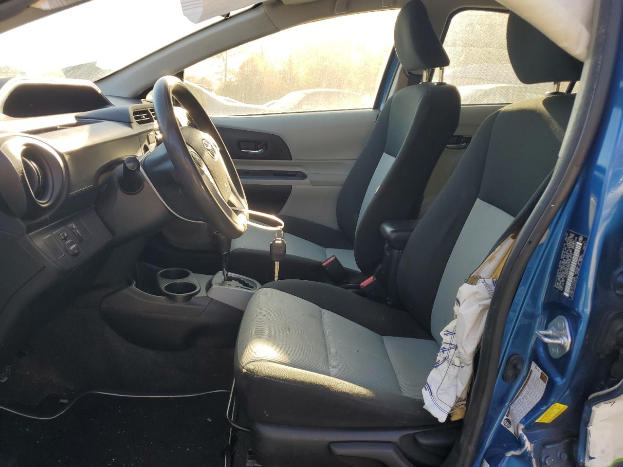 2013 Toyota Prius VIN JTDKDTB39D1553512 Copart auction photo, side damage thumbnail 7