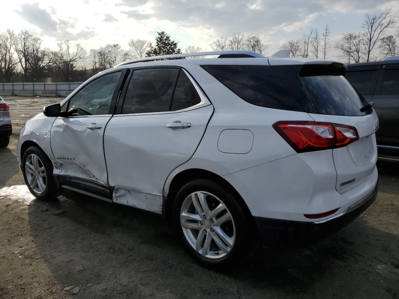 2021 Chevrolet Equinox VIN 3GNAXNEV7MS182867 Copart auction photo, side damage thumbnail 2