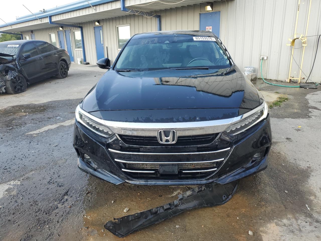 2021 Honda Accord VIN 1HGCV2F9XMA009337 Copart auction photo, all over damage thumbnail 5
