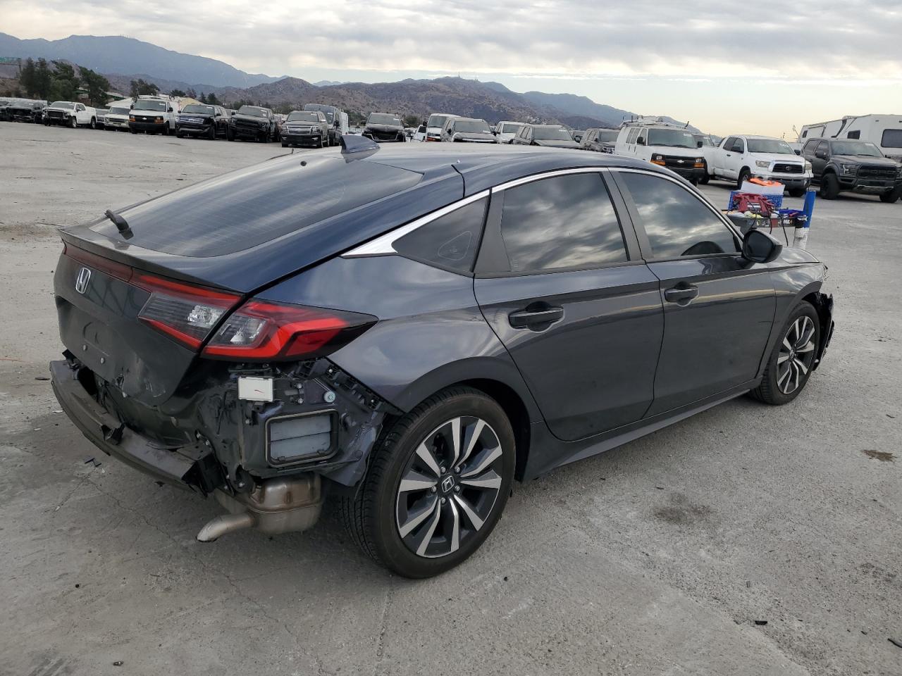 2023 Honda Civic VIN 19XFL1H71PE016086 Copart auction photo, all over damage thumbnail 3