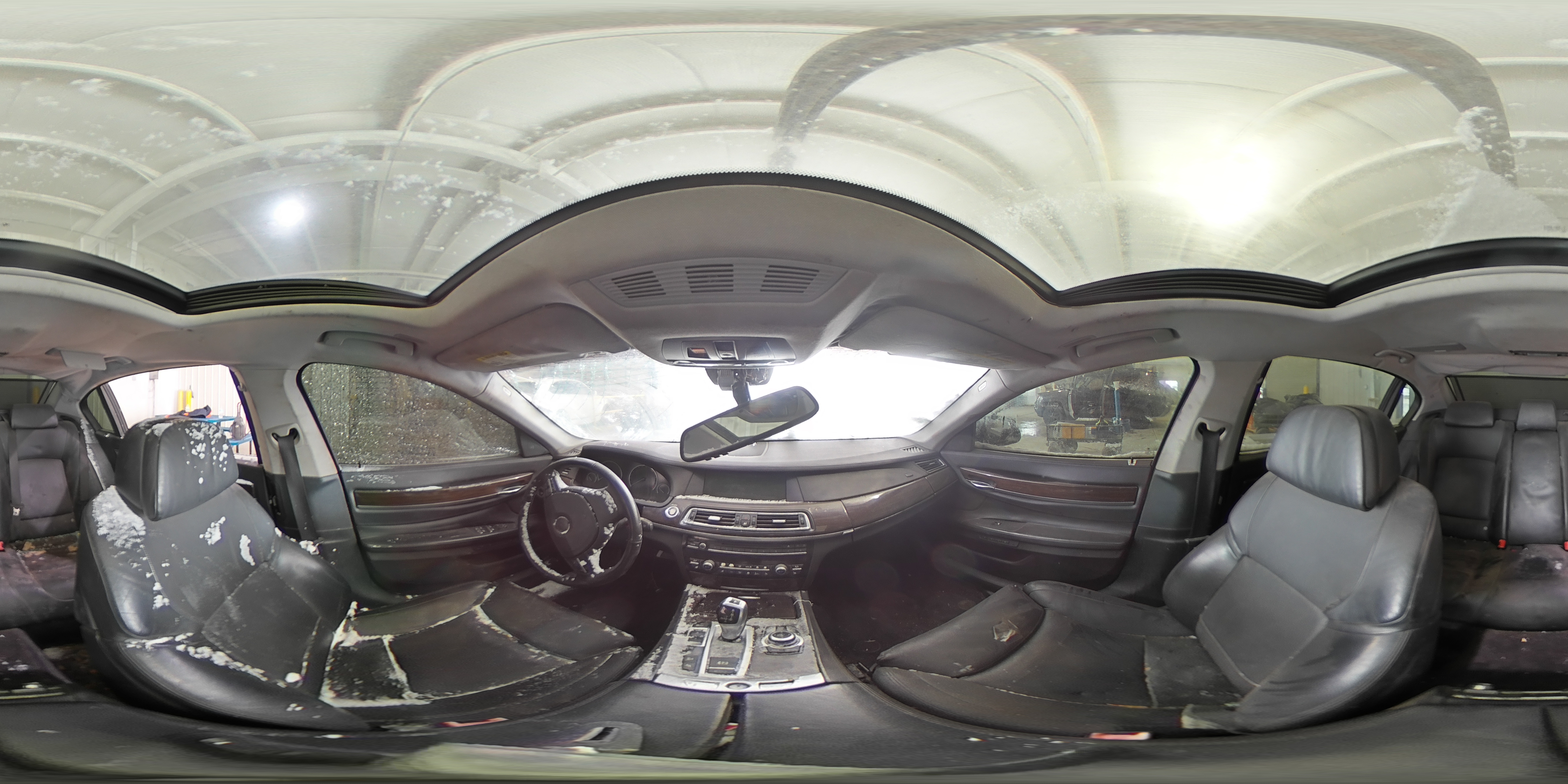 2011 BMW 7er VIN WBAKC8C54BC432921 Copart auction photo, rollover damage thumbnail 12