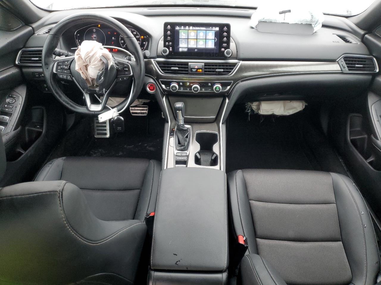 2022 Honda Accord VIN 1HGCV1F34NA101633 Copart auction photo, front end damage thumbnail 8