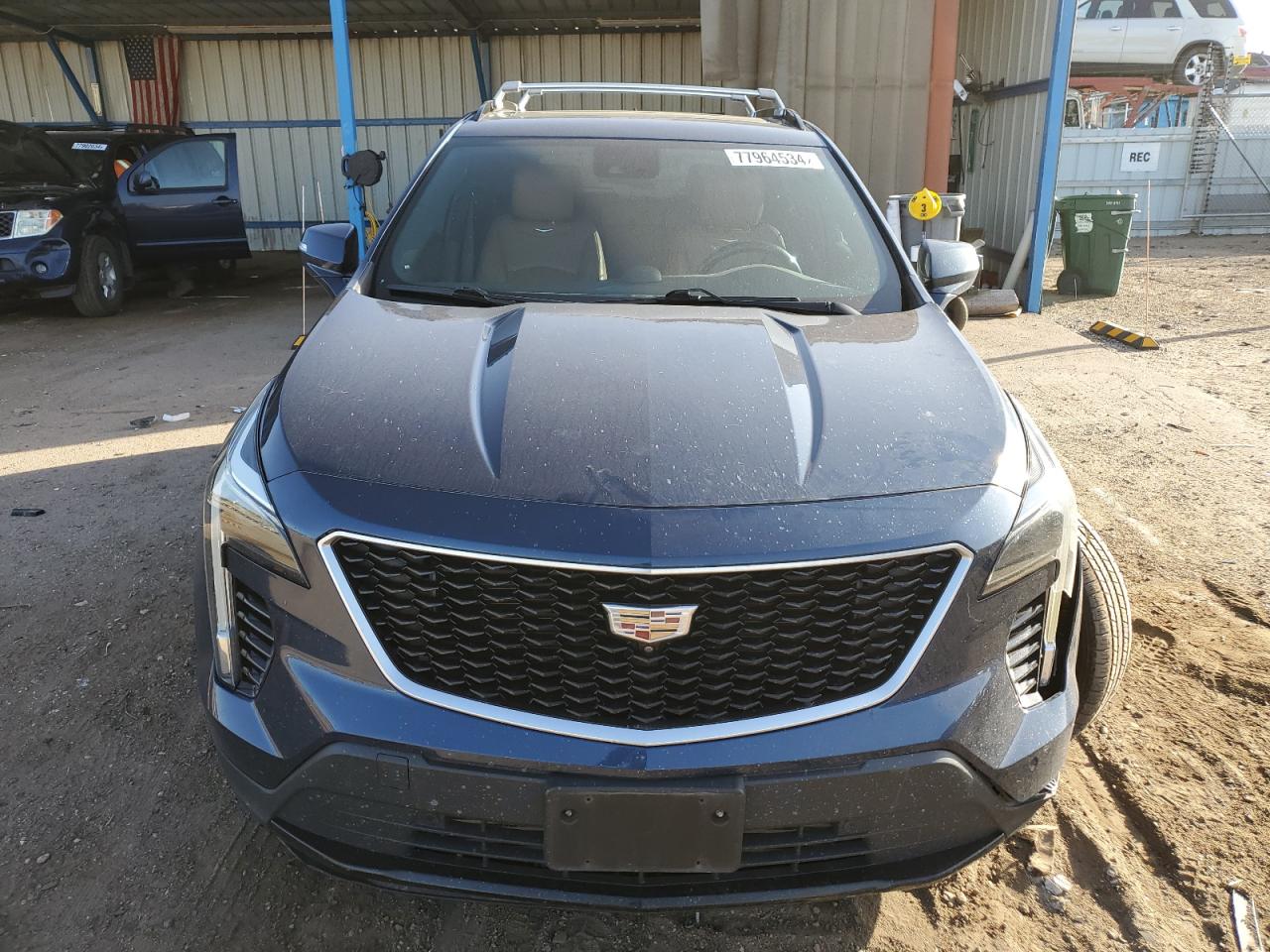 2019 Cadillac XT4 VIN 1GYFZFR43KF102623 Copart auction photo, undercarriage / front end damage thumbnail 5