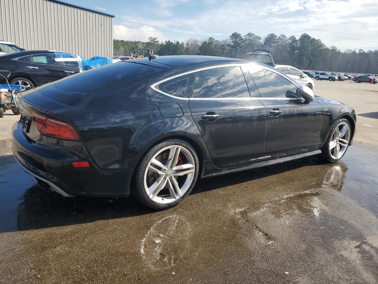 2017 Audi S7 VIN WAUWFAFC9HN033980 Copart auction photo, rear end / side damage thumbnail 3