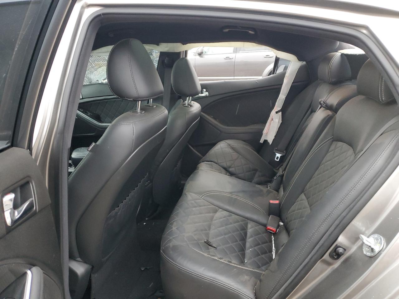 2015 KIA Optima VIN 5XXGR4A65FG458168 Copart auction photo, side / rear end damage thumbnail 10
