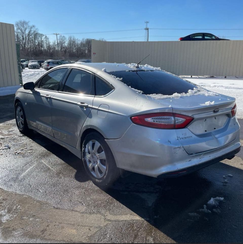 2014 Ford Fusion VIN 1FA6P0H74E5399664 Copart auction photo, rear end / frame damage damage thumbnail 3