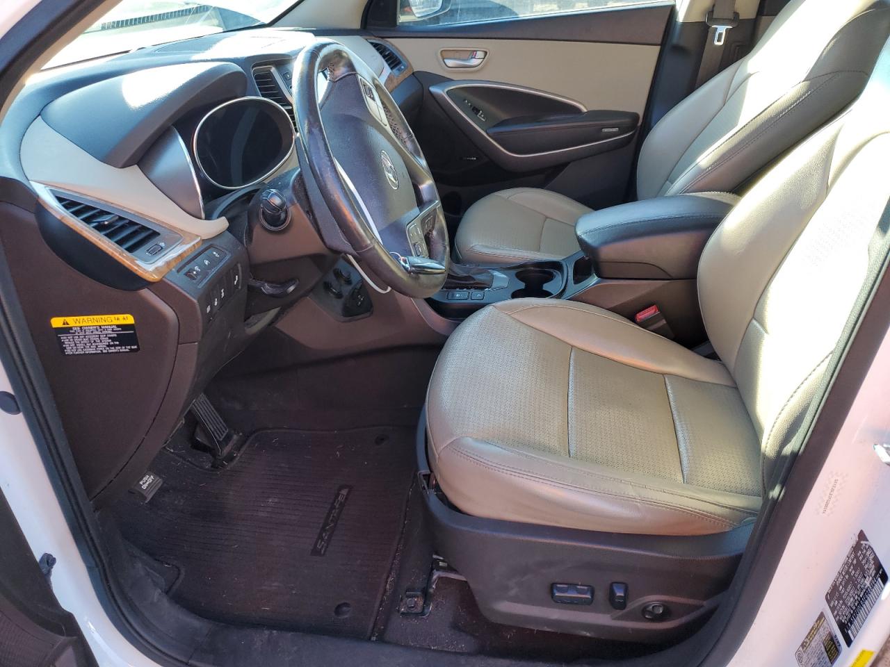 2015 Hyundai Santa Fe VIN 5XYZUDLB3FG288194 Copart auction photo, front end damage thumbnail 7