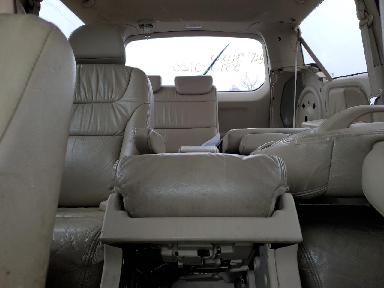 2007 Honda Odyssey VIN 5FNRL38747B119120 Copart auction photo, front end / rear end damage thumbnail 10