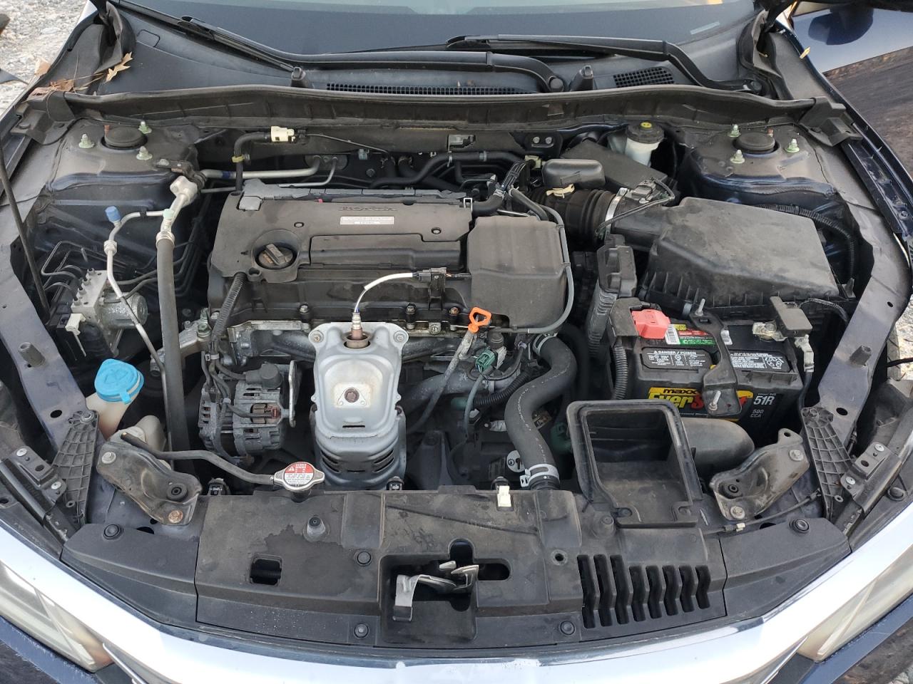 2016 Honda Accord VIN 1HGCR2F34GA243235 Copart auction photo, all over damage thumbnail 11