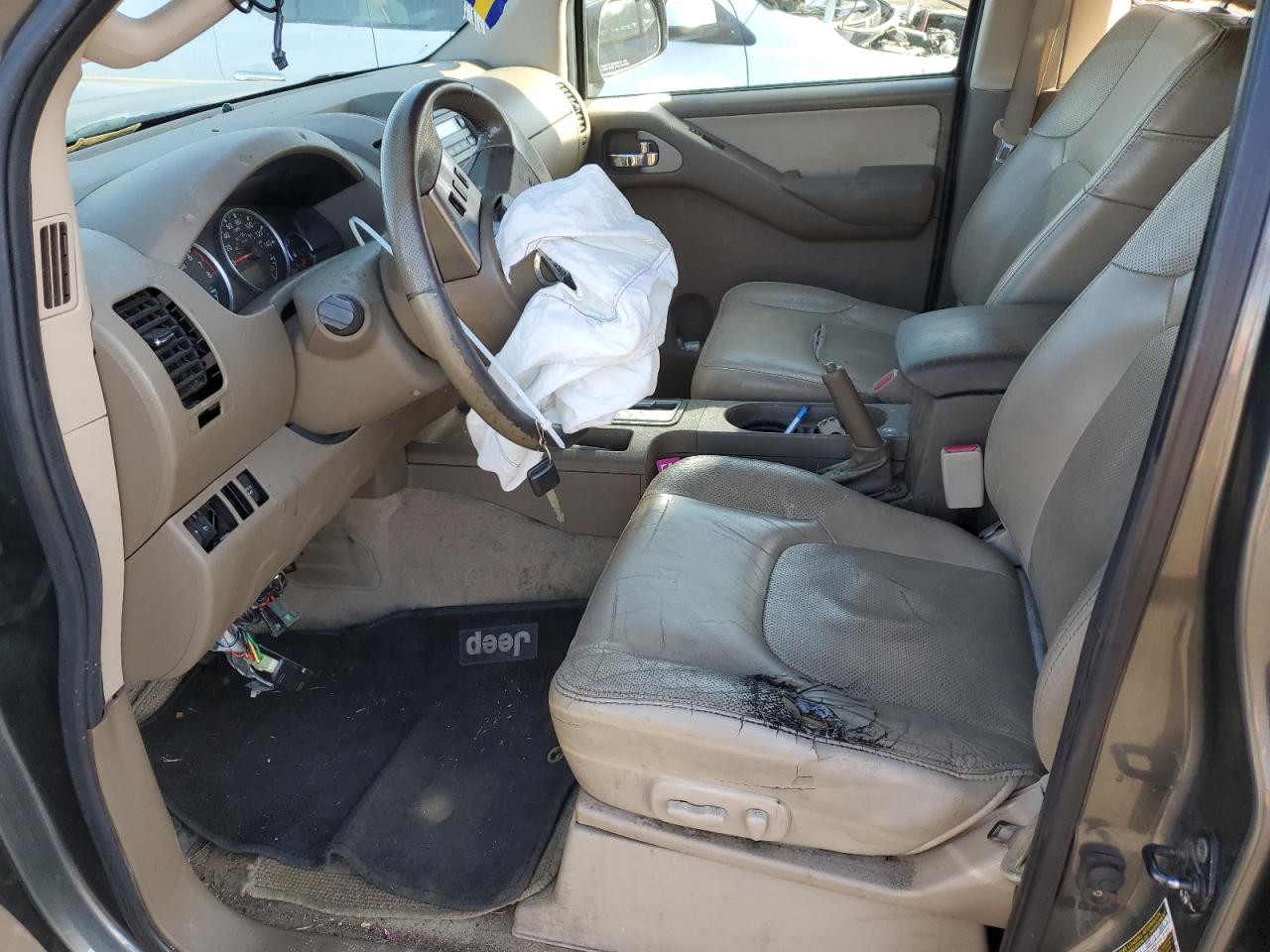 2007 Nissan Navara (Frontier) VIN 1N6AD07W77C427846 Copart auction photo, front end / rear end damage thumbnail 7