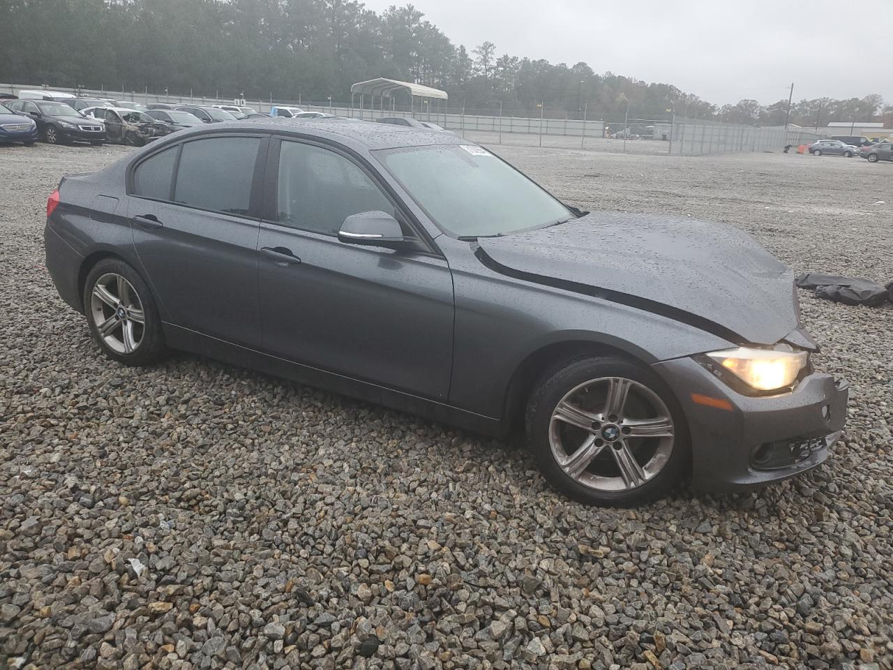 2014 BMW 3er VIN WBA3A5G50ENP33889 Copart auction photo, front end damage thumbnail 4