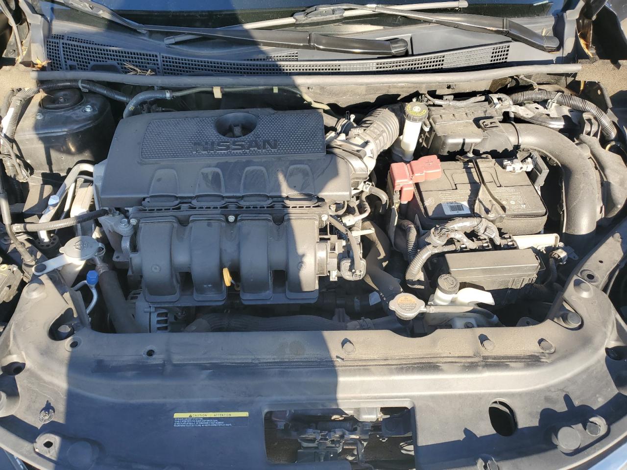 2019 Nissan Sentra VIN 3N1AB7AP5KY430122 Copart auction photo, front end damage thumbnail 12