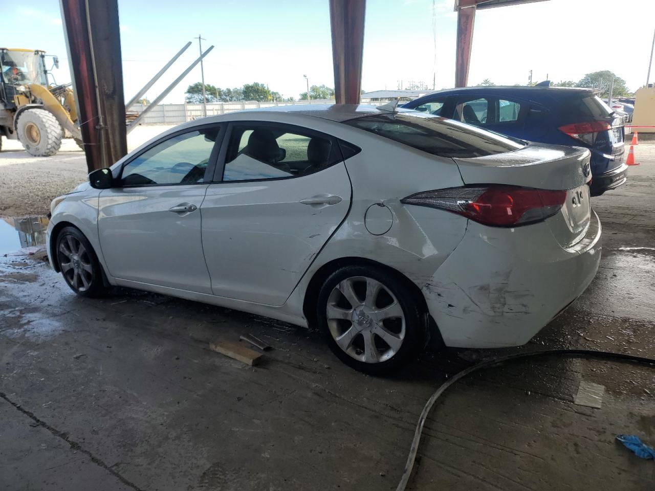2013 Hyundai Elantra VIN 5NPDH4AE8DH266564 Copart auction photo, rear end damage thumbnail 2