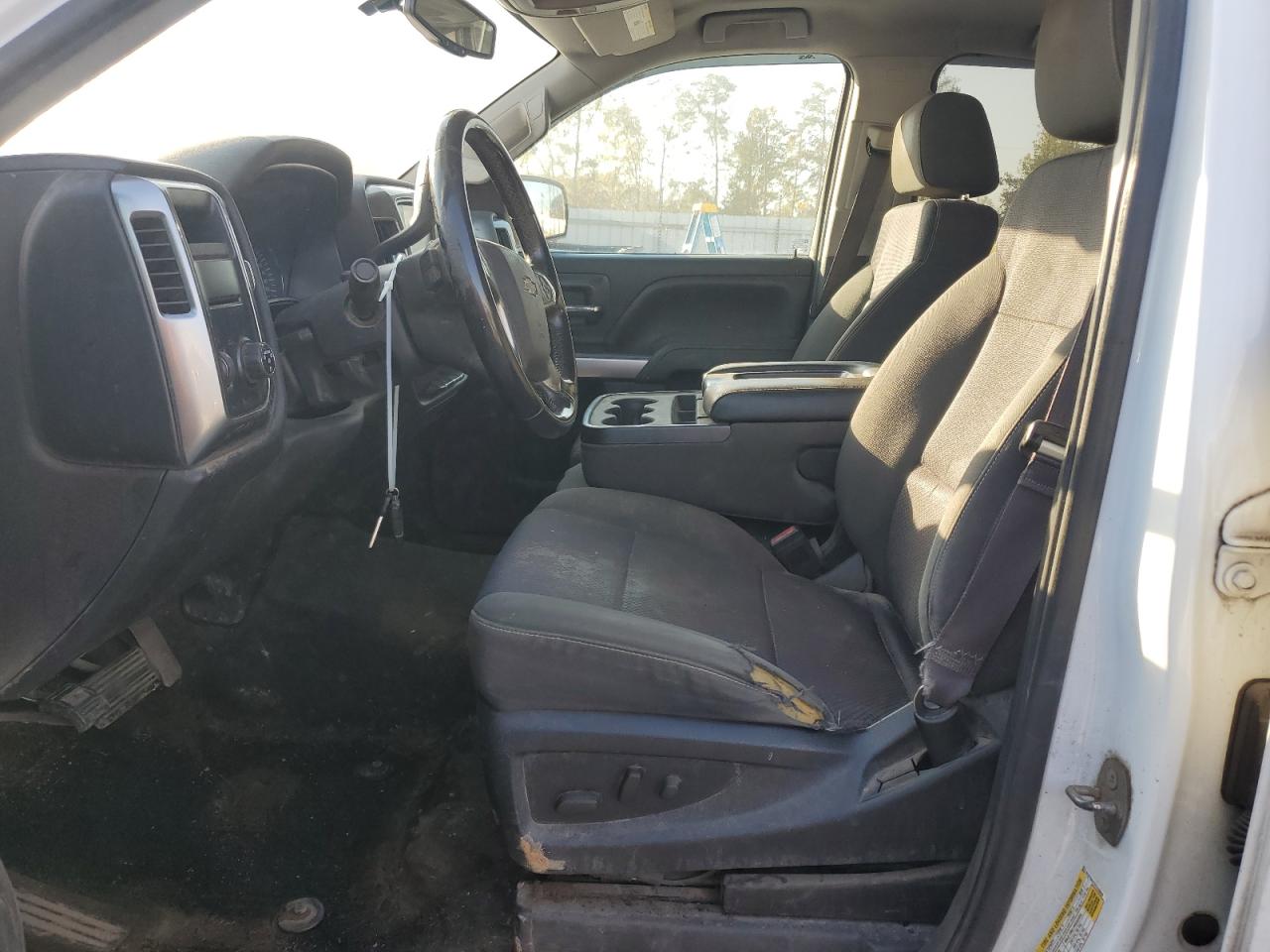 2015 Chevrolet Silverado VIN 3GCPCREC7FG159020 Copart auction photo, top/roof damage thumbnail 7