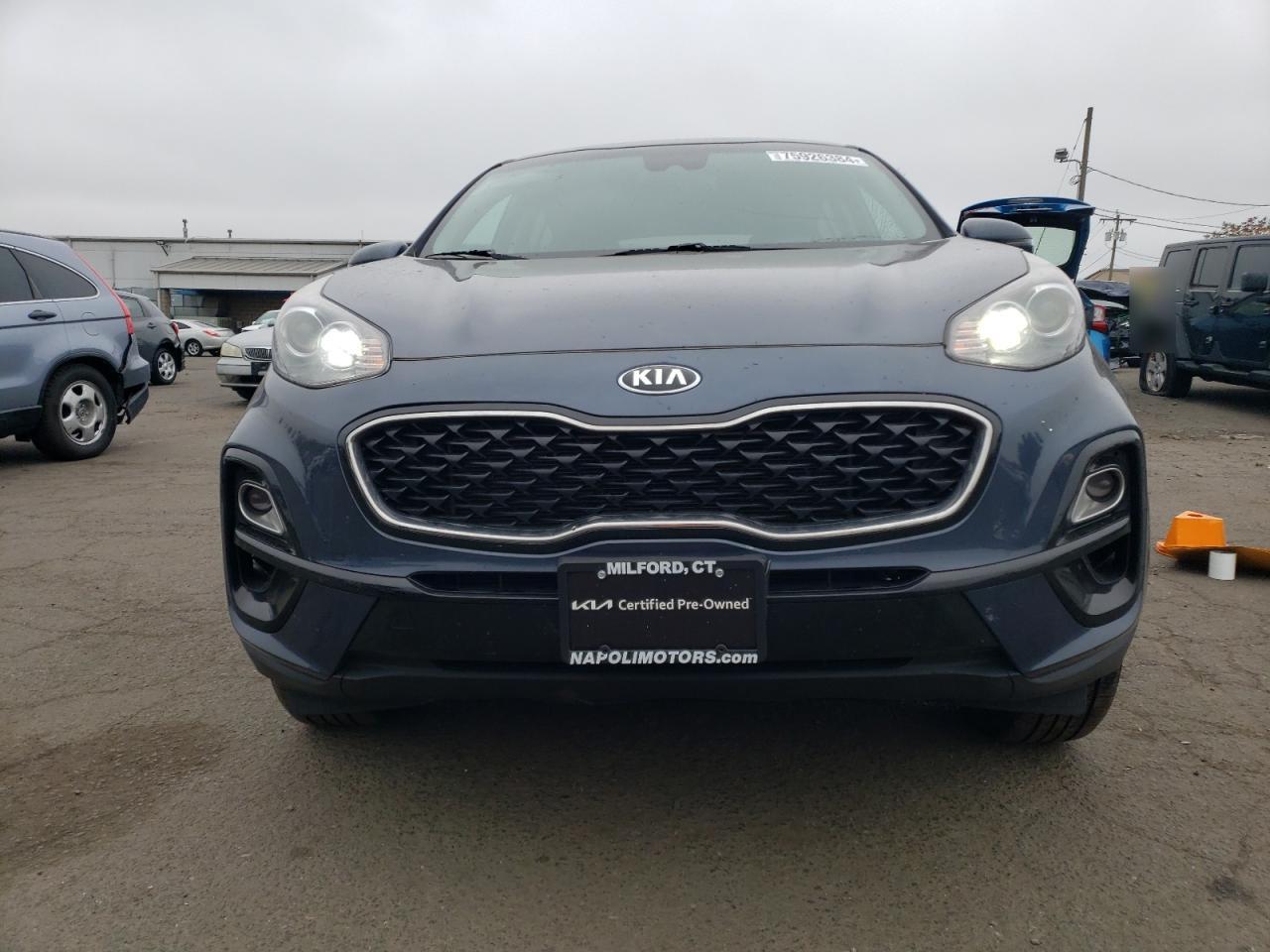2020 KIA Sportage VIN KNDPMCAC5L7799248 Copart auction photo, side / undercarriage damage thumbnail 5