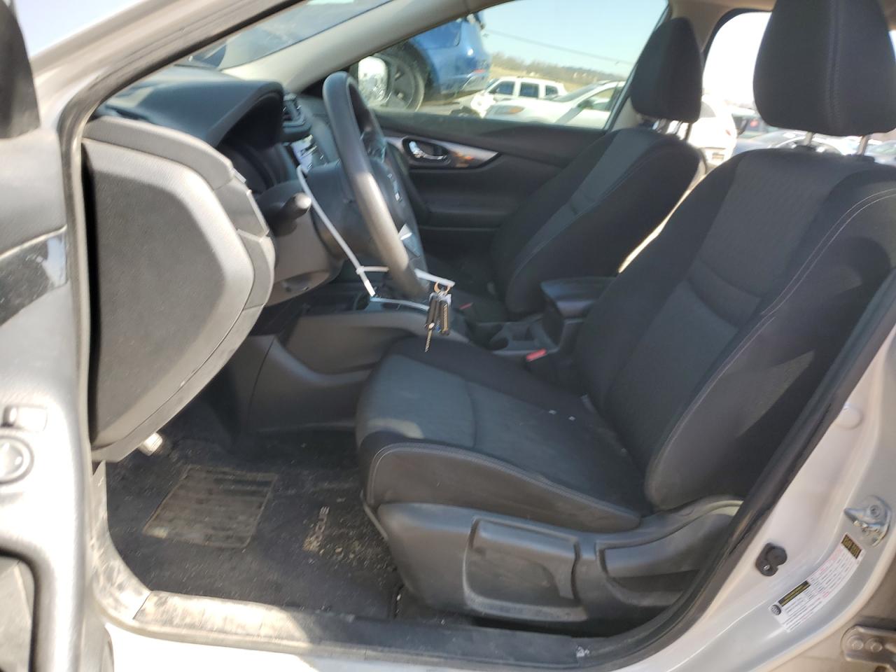 2017 Nissan Rogue VIN JN8AT2MV6HW256492 Copart auction photo, side / rear end damage thumbnail 7