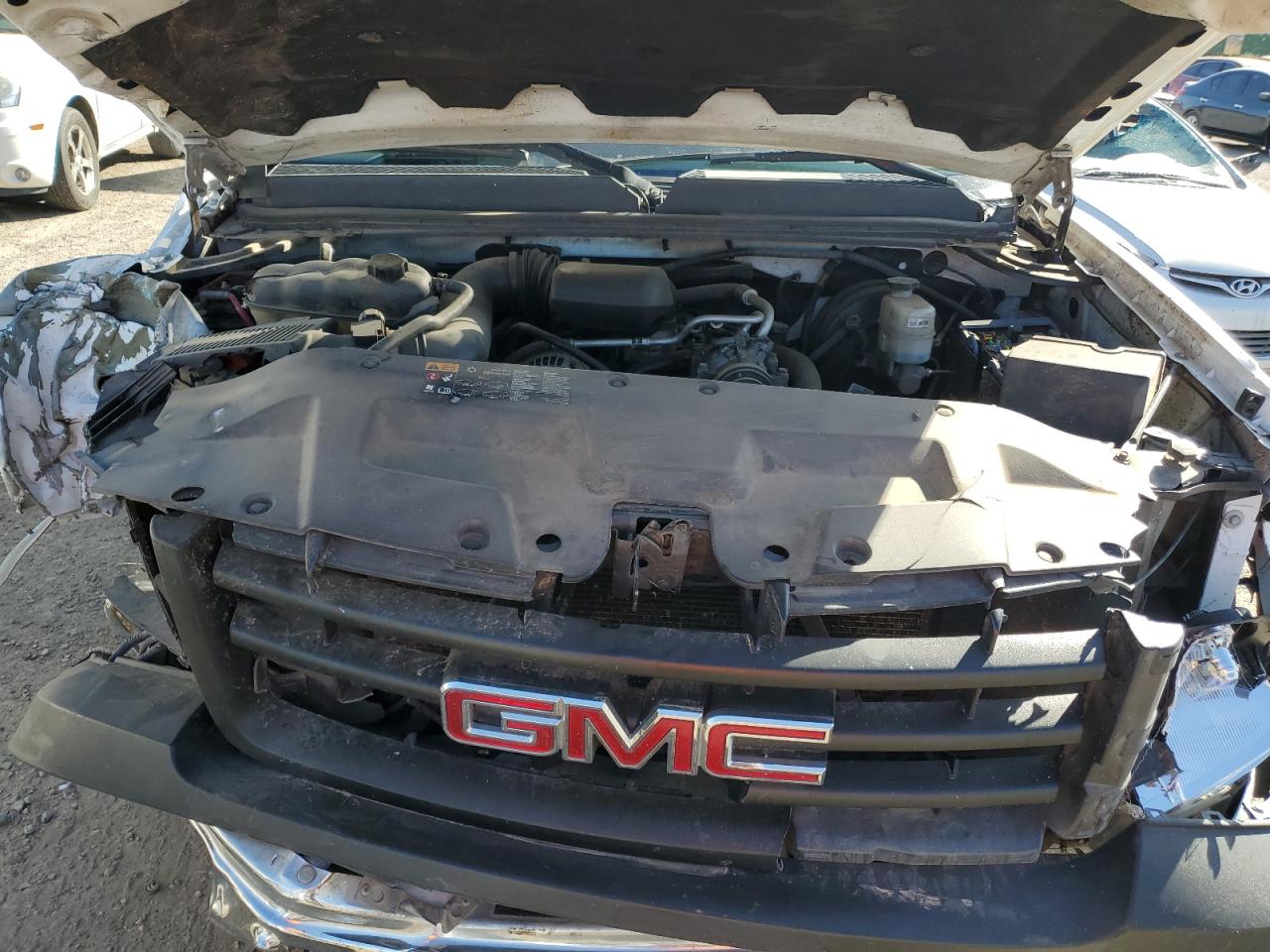2013 GMC Sierra VIN 1GTN1TEXXDZ319790 Copart auction photo, rollover / undercarriage damage thumbnail 12