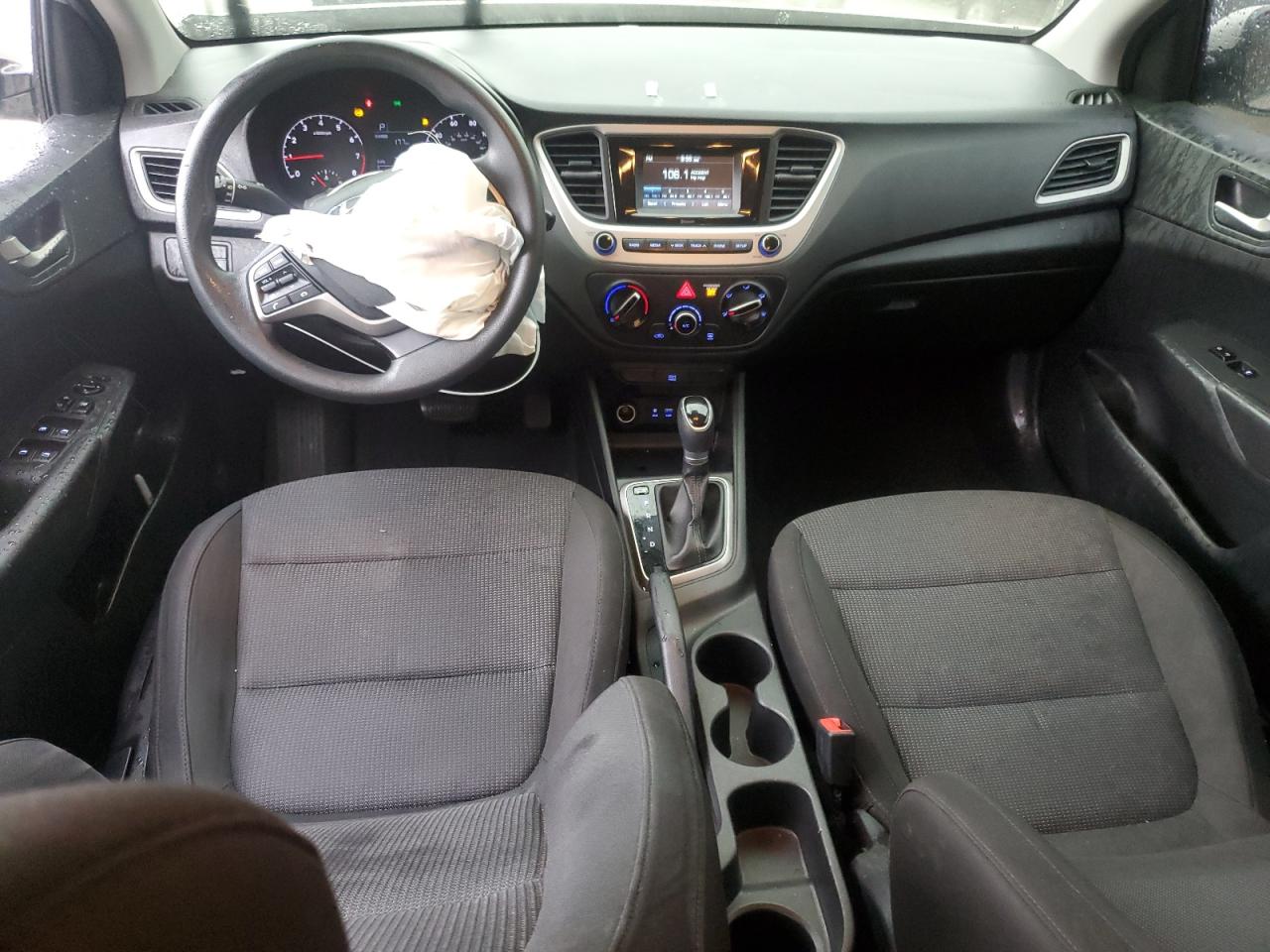 2020 Hyundai Accent VIN 3KPC24A68LE096912 Copart auction photo, front end / rear end damage thumbnail 8