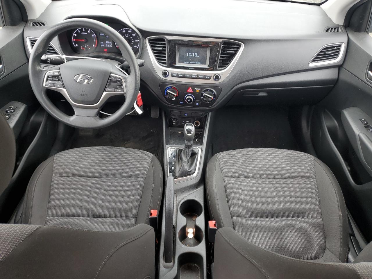 2019 Hyundai Accent VIN 3KPC24A35KE040978 Copart auction photo, front end / rear end damage thumbnail 8