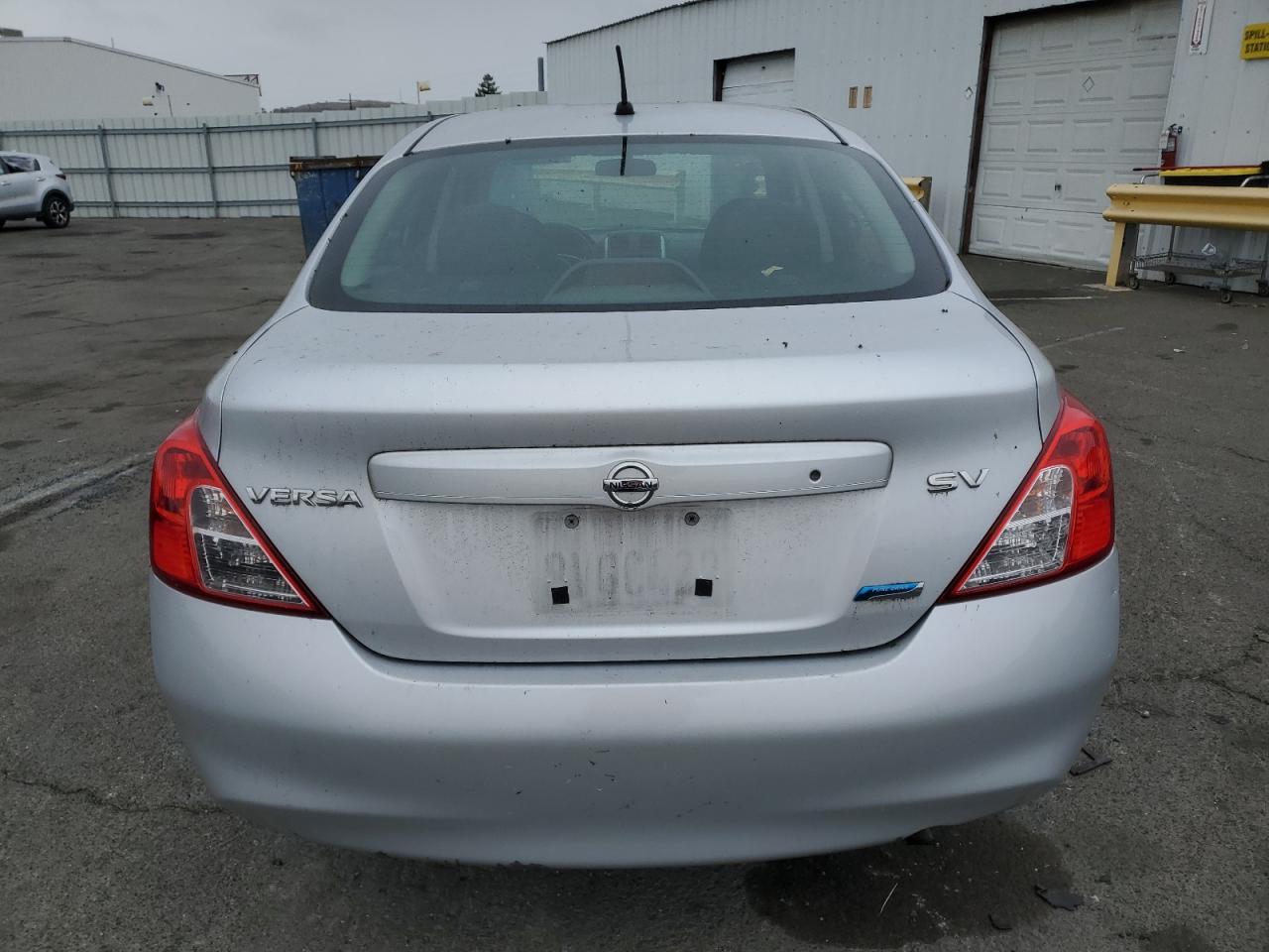 2012 Nissan Versa VIN 3N1CN7AP6CL818524 Copart auction photo, front end damage thumbnail 6