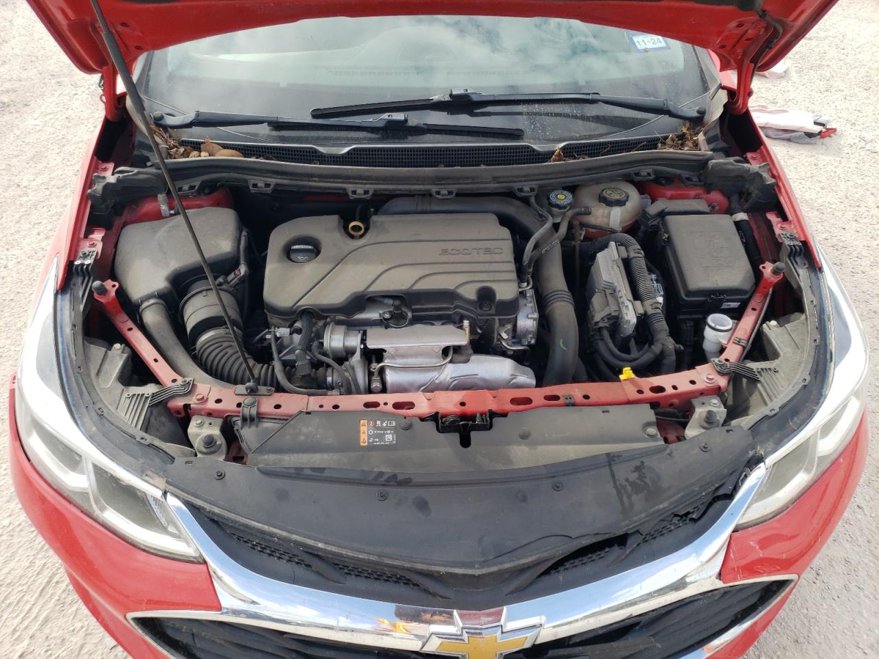2019 Chevrolet Cruze VIN 1G1BC5SM5K7122188 Copart auction photo, side / hail damage thumbnail 11
