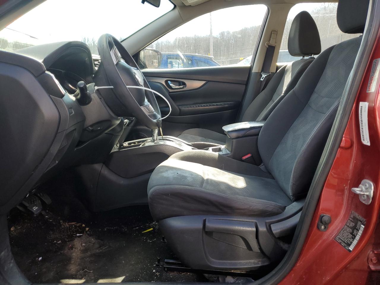 2016 Nissan Rogue VIN KNMAT2MT9GP627468 Copart auction photo, minor dent/scratches / mechanical damage thumbnail 7