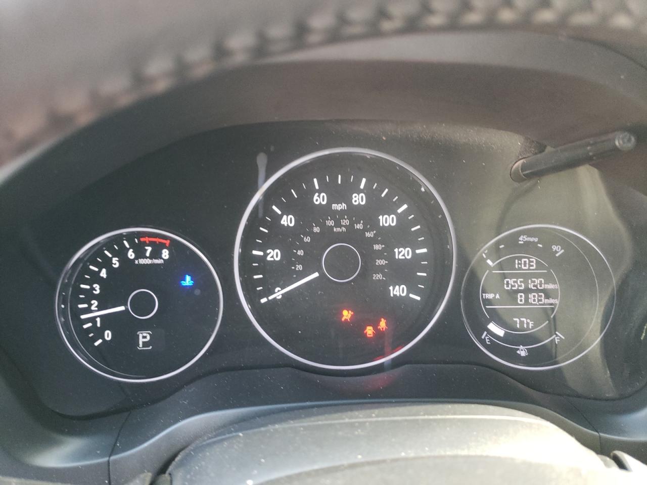 2021 Honda HR-V VIN 3CZRU5H11MM725092 Copart auction photo, front end damage thumbnail 9