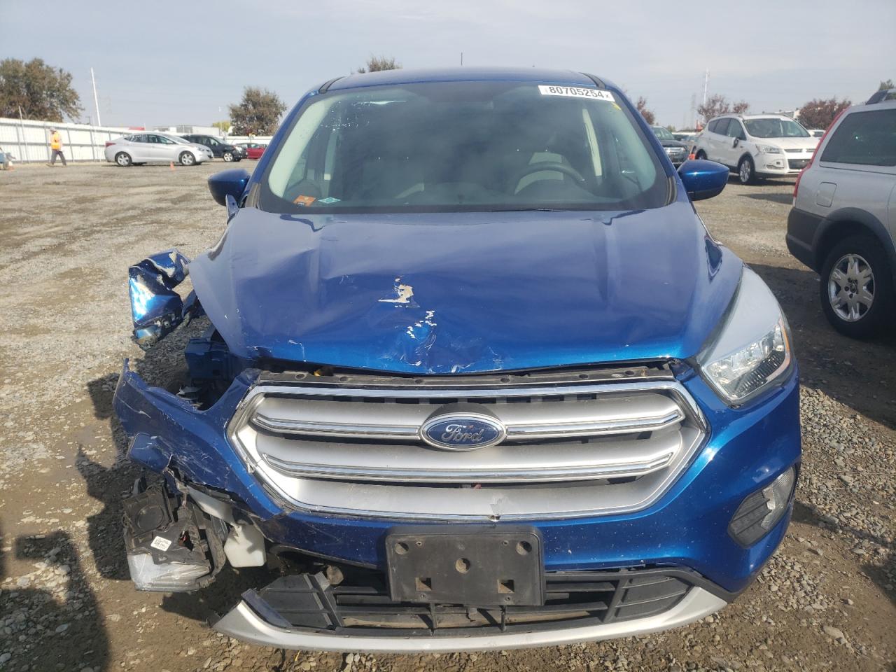 2017 Ford Escape VIN 1FMCU0GD9HUB21894 Copart auction photo, front end damage thumbnail 5