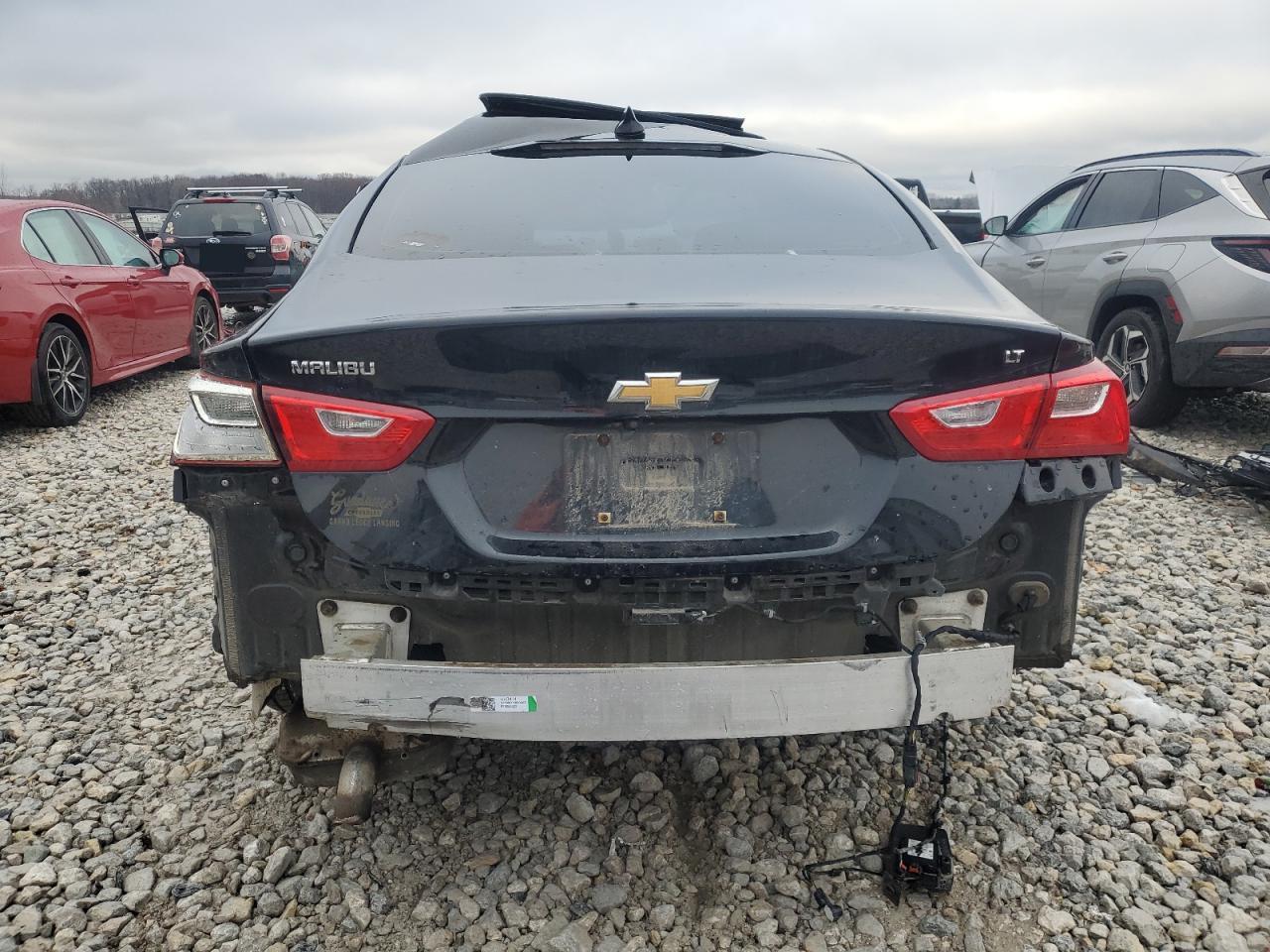 2018 Chevrolet Malibu VIN 1G1ZD5ST7JF274402 Copart auction photo, all over damage thumbnail 6