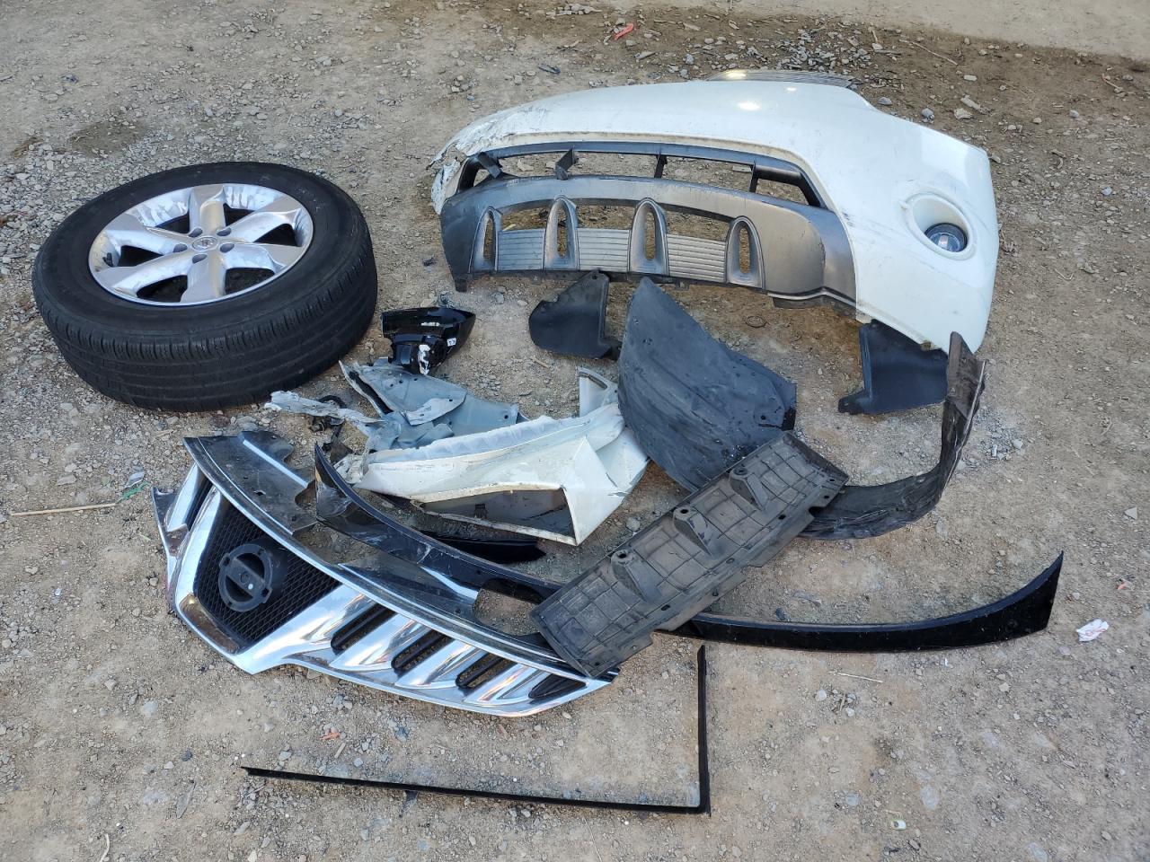 2009 Nissan Murano VIN JN8AZ18U59W018905 Copart auction photo, rollover damage thumbnail 13