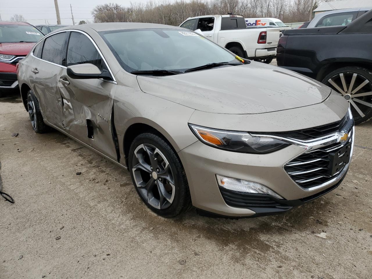 2022 Chevrolet Malibu VIN 1G1ZD5ST3NF174271 Copart auction photo, side damage thumbnail 4