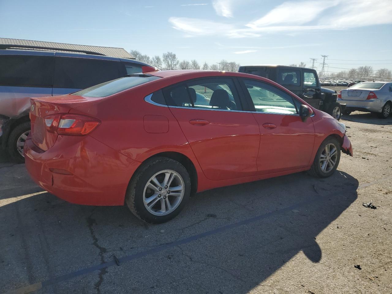 2017 Chevrolet Cruze VIN 1G1BE5SM2H7180438 Copart auction photo, front end damage thumbnail 3