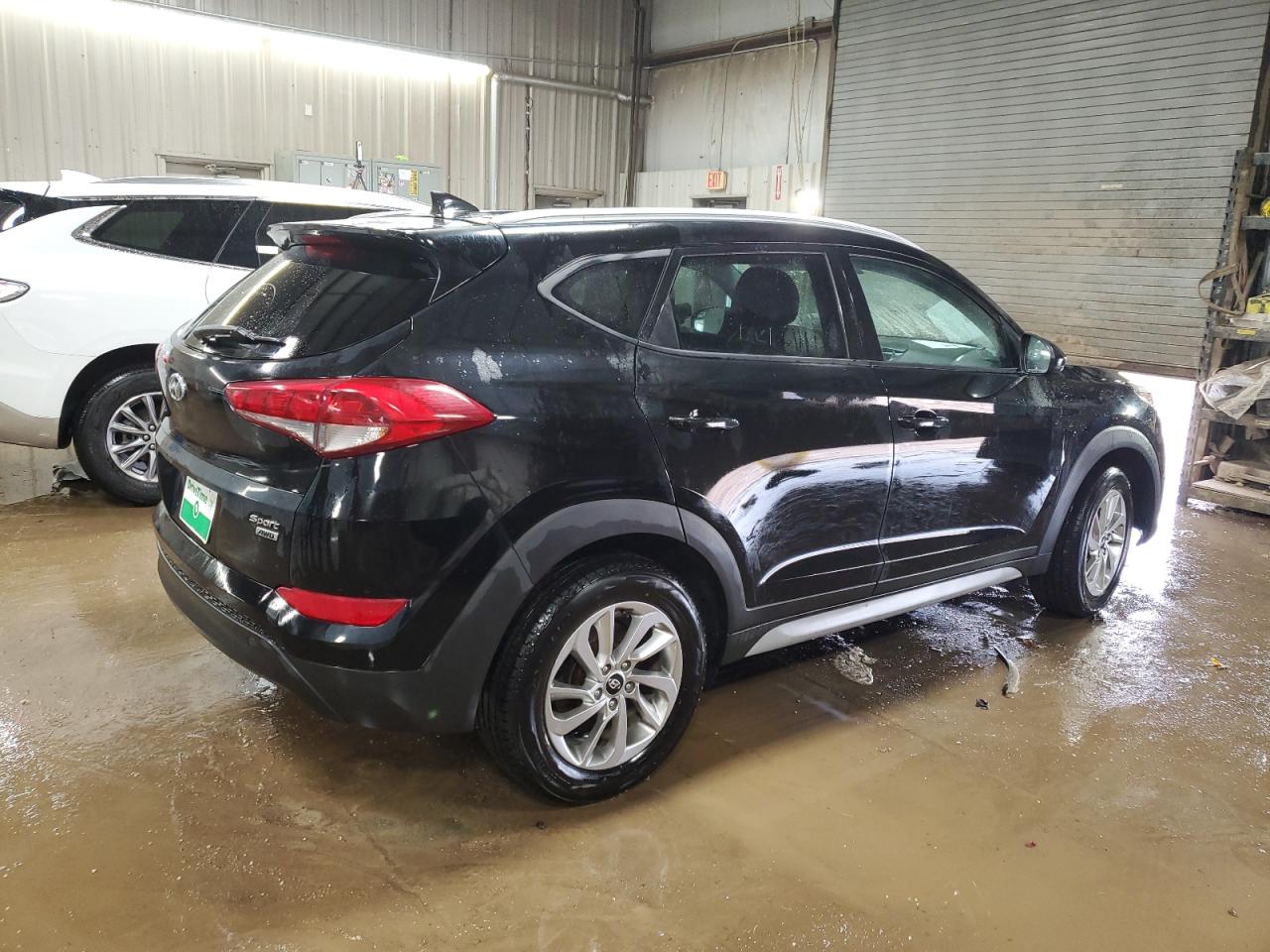 2018 Hyundai Tucson VIN KM8J3CA41JU640089 Copart auction photo, side damage thumbnail 3