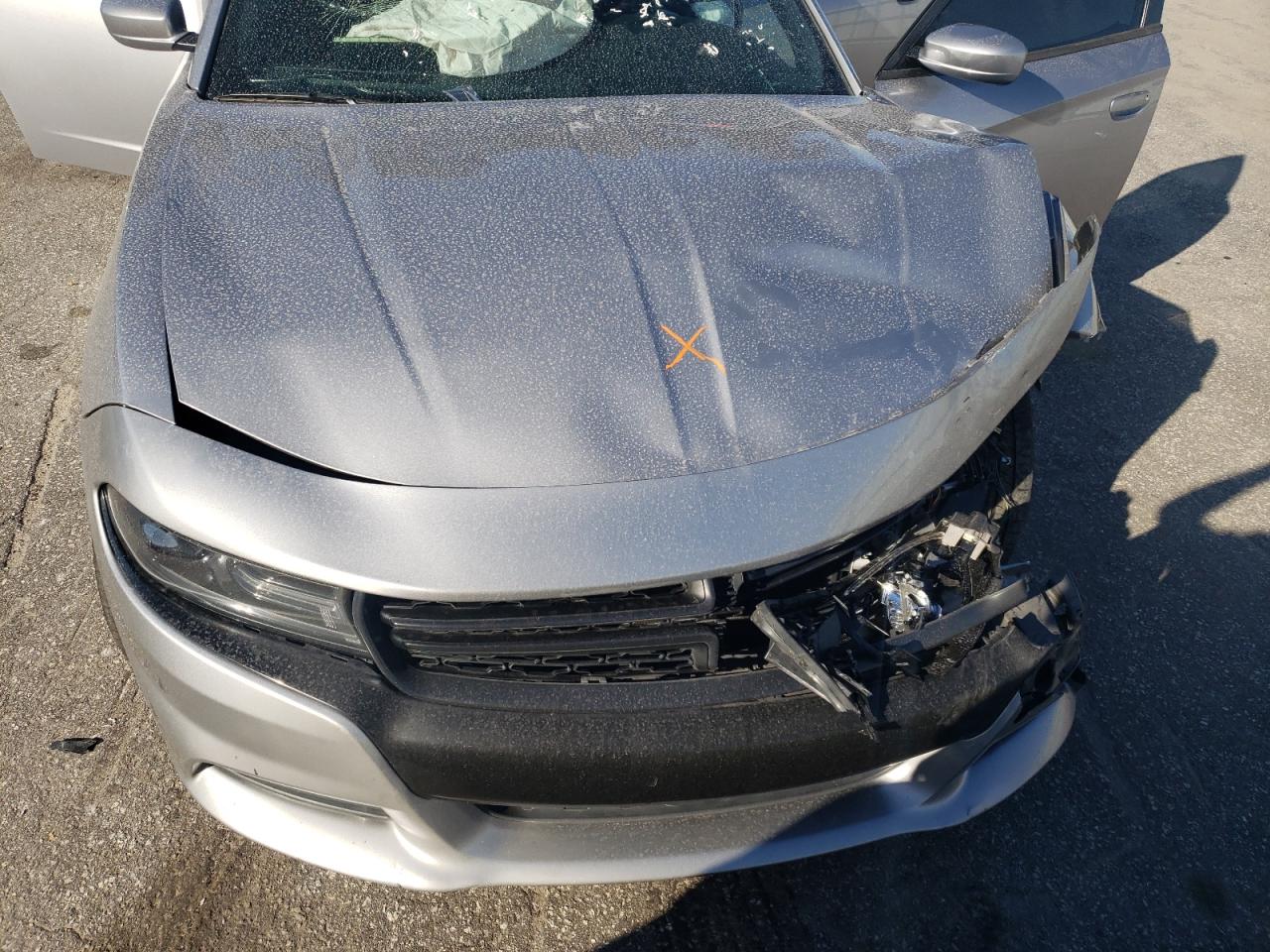 2015 Dodge Charger VIN 2C3CDXCTXFH805884 Copart auction photo, front end / side damage thumbnail 12