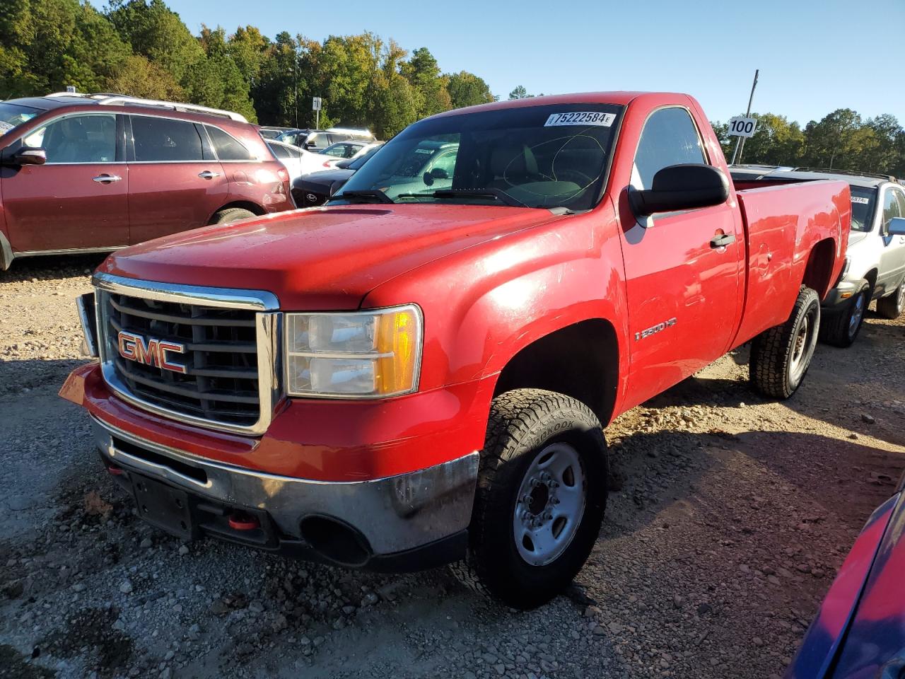 2008 GMC Sierra VIN 1GTHC24K08E216642