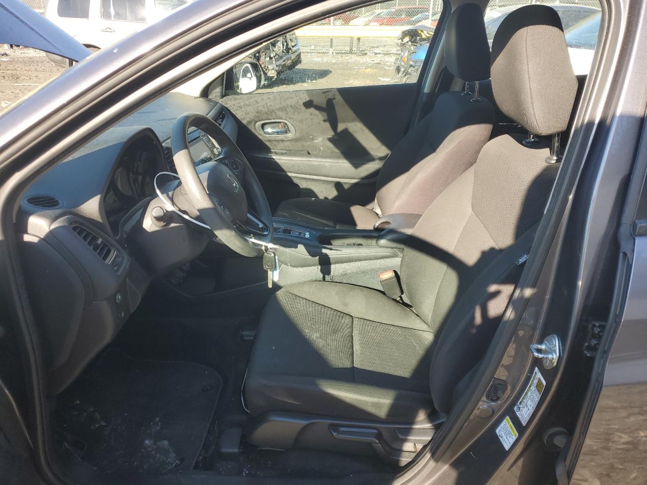 2016 Honda HR-V VIN 3CZRU6H39GM714269 Copart auction photo, front end damage thumbnail 7