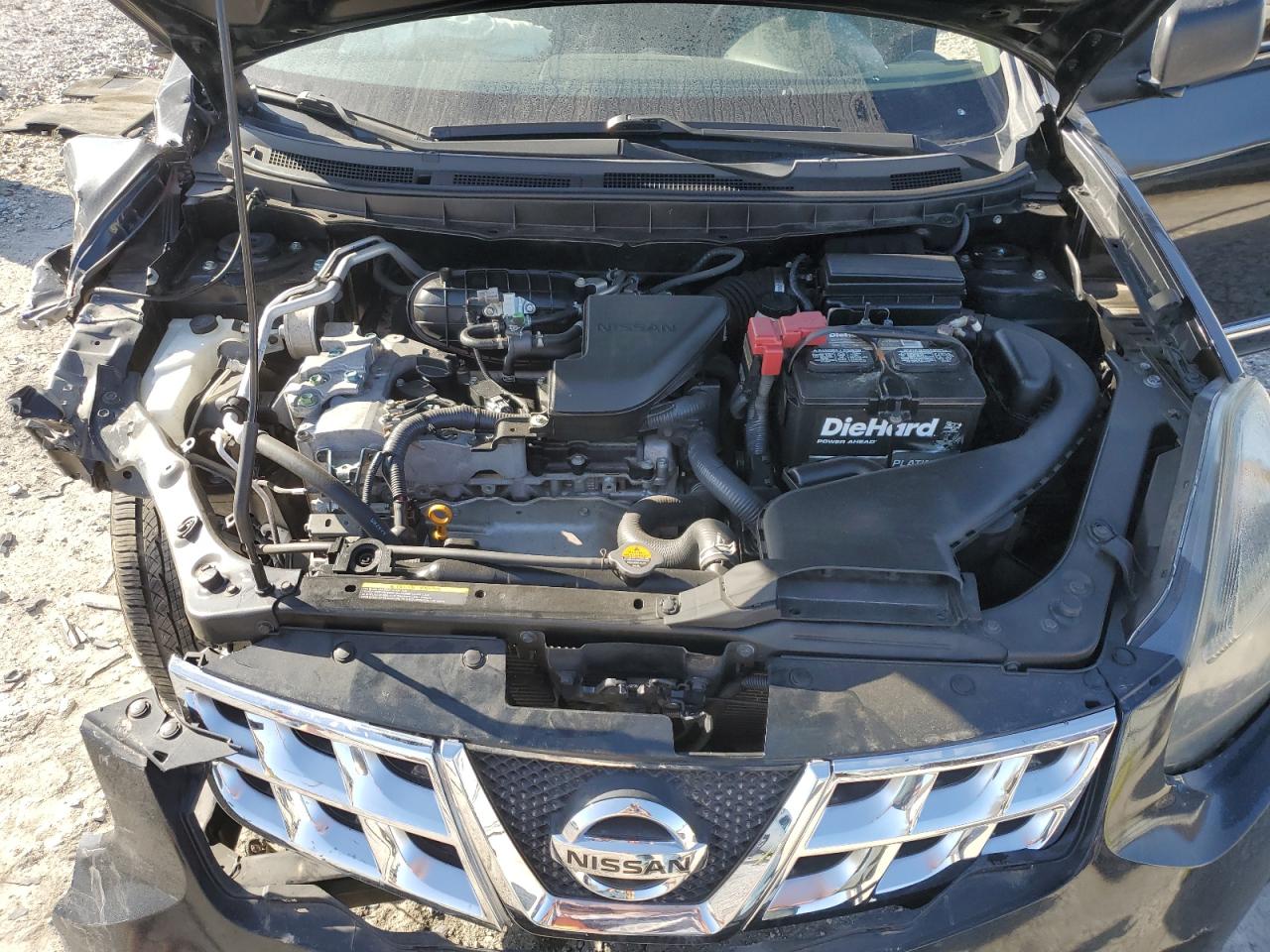 2015 Nissan Rogue VIN JN8AS5MTXFW156539 Copart auction photo, front end / mechanical damage thumbnail 13