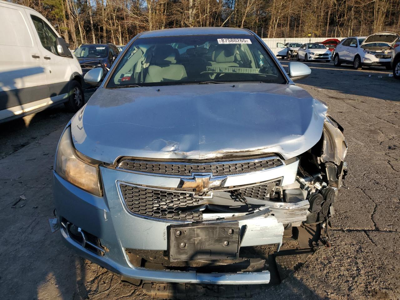 2011 Chevrolet Cruze VIN 1G1PF5S96B7209526 Copart auction photo, front end damage thumbnail 5