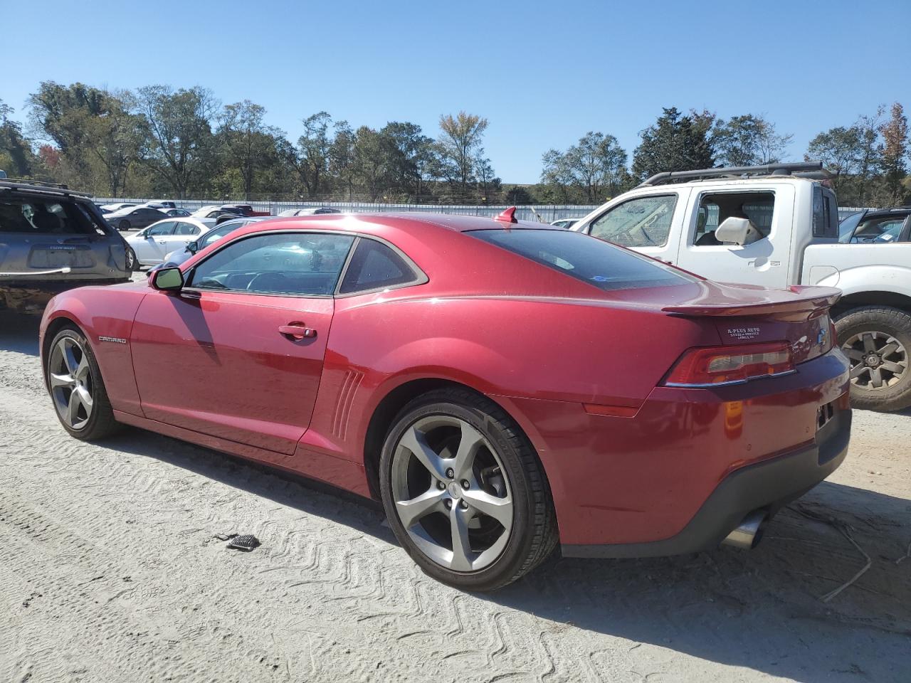 2014 Chevrolet Camaro VIN 2G1FC1E37E9204729 Copart auction photo, side damage thumbnail 2
