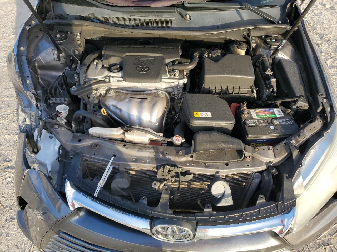 2017 Toyota Camry VIN 4T1BF1FK8HU658753 Copart auction photo, front end / side damage thumbnail 12