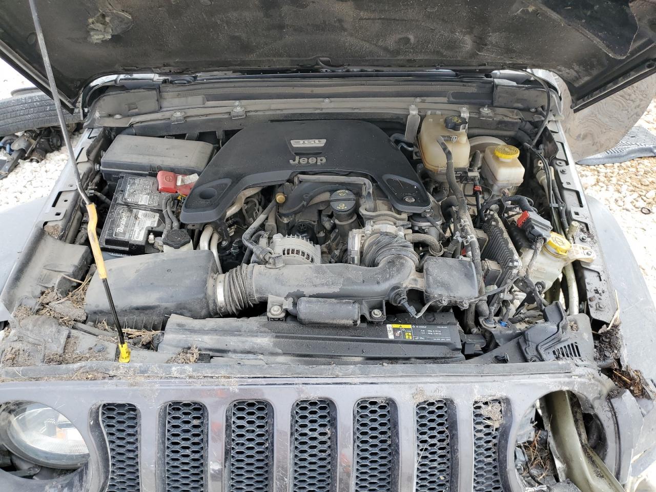 2020 Jeep Wrangler VIN 1C4HJXDG6LW234273 Copart auction photo, rollover damage thumbnail 14