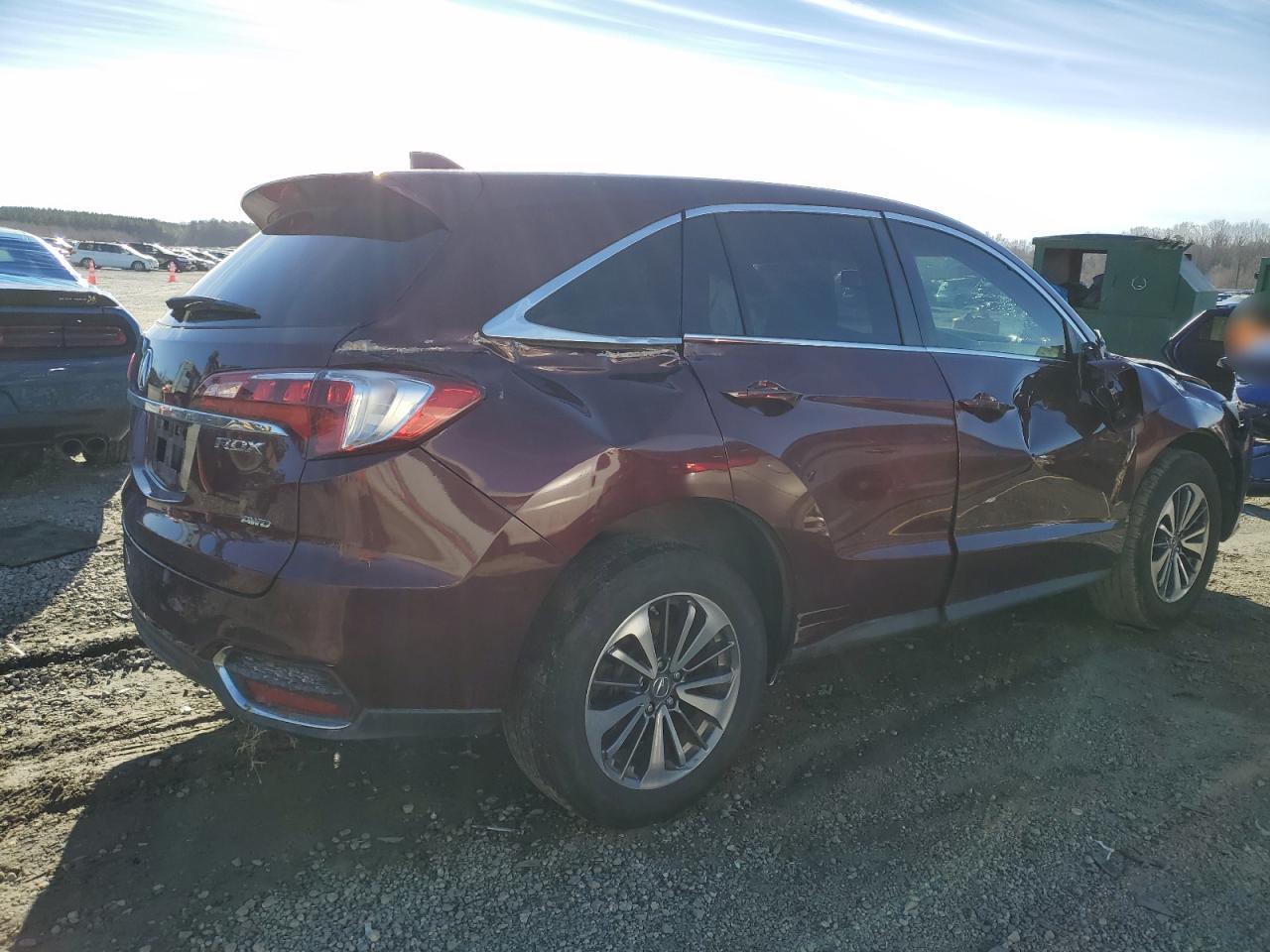 2016 Acura RDX VIN 5J8TB4H79GL020306 Copart auction photo, all over damage thumbnail 3