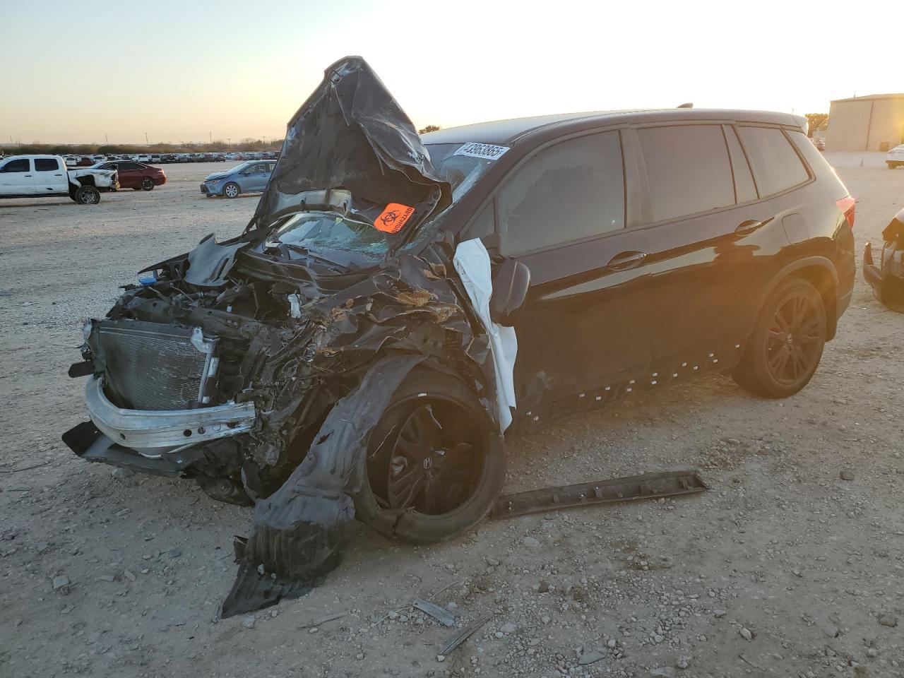 2021 Honda Passport VIN 5FNYF7H2XMB008212