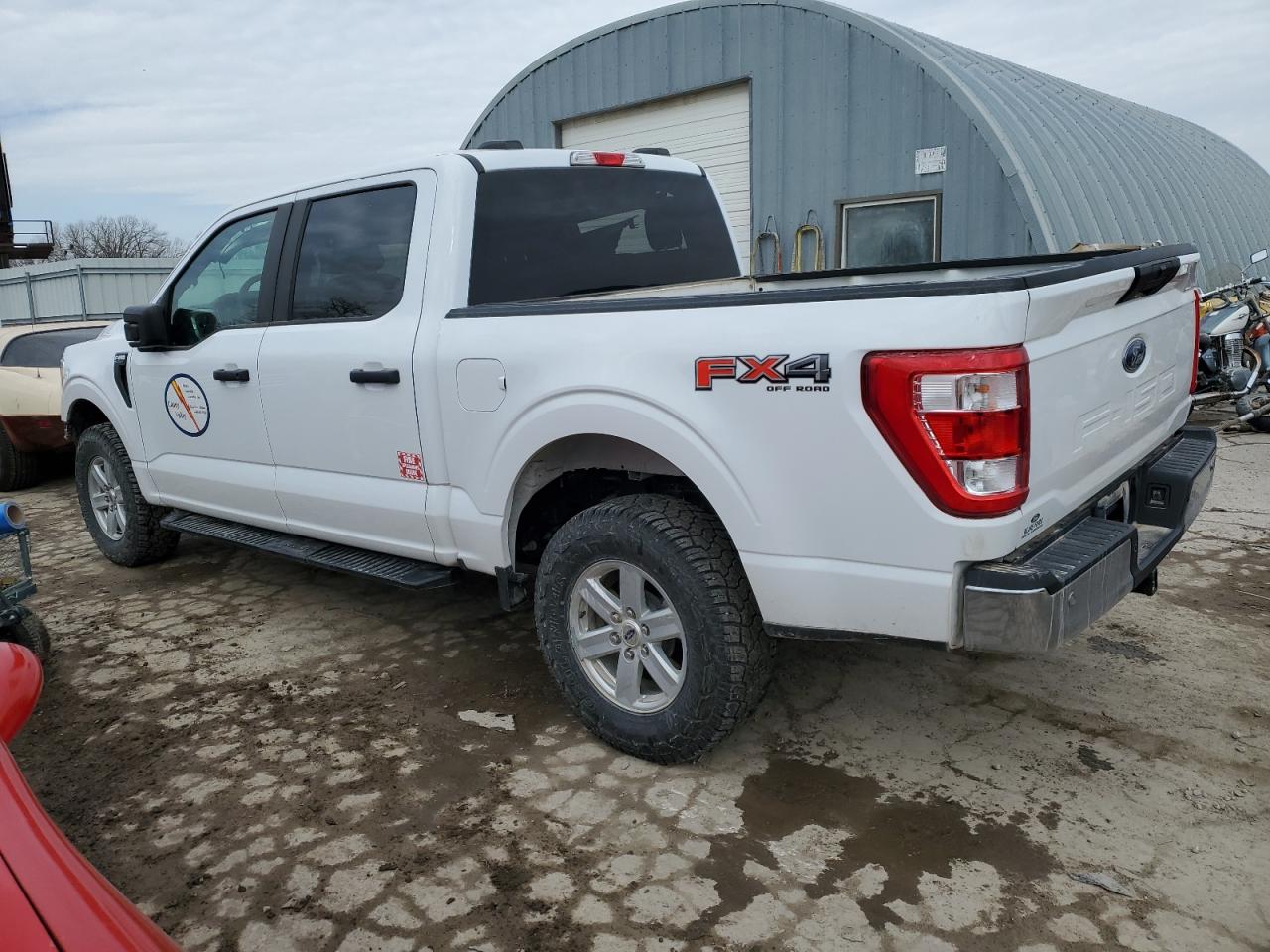 2022 Ford F-150 VIN 1FTFW1E53NKD56473 Copart auction photo, front end damage thumbnail 2