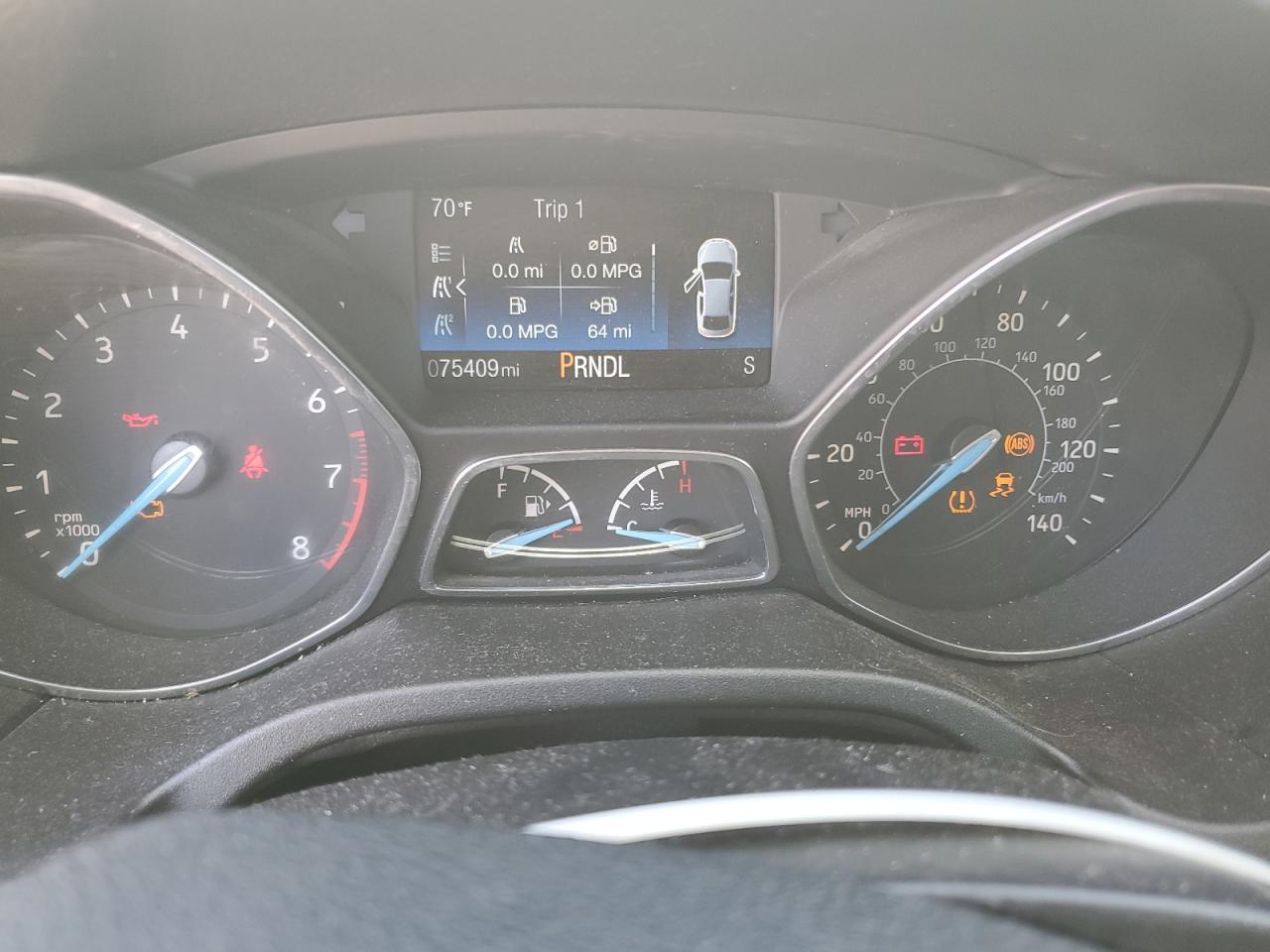 2016 Ford Focus VIN 1FADP3K2XGL281803 Copart auction photo, mechanical / front end damage thumbnail 9