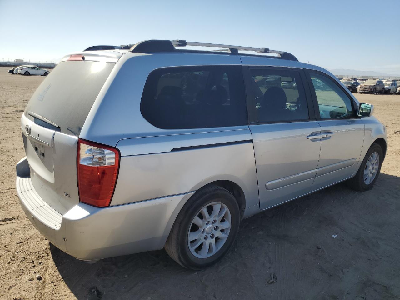 2008 KIA Sedona VIN KNDMB233986243795 Copart auction photo, minor dent/scratches damage thumbnail 3