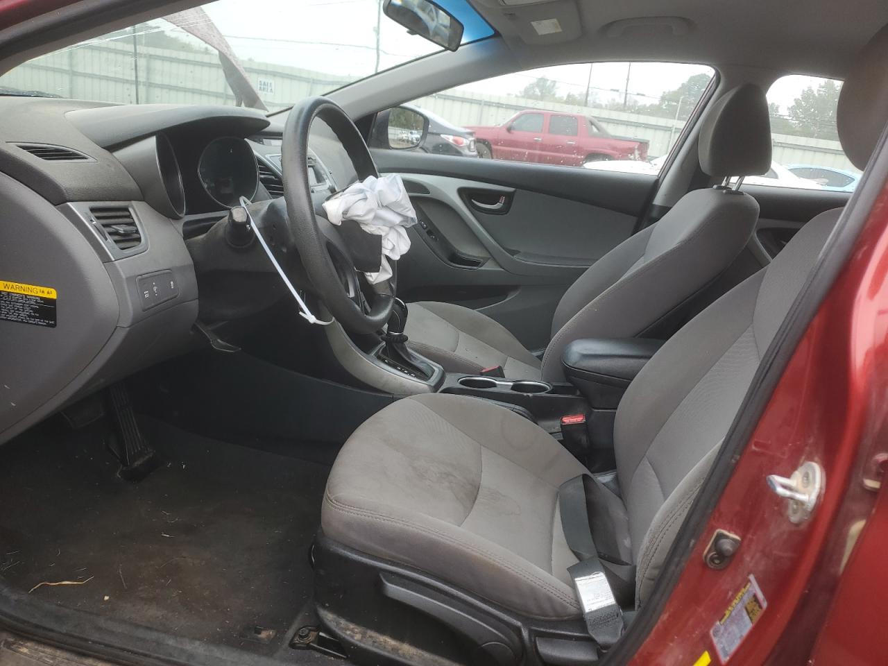2016 Hyundai Elantra VIN 5NPDH4AE7GH677104 Copart auction photo, front end / minor dent/scratches damage thumbnail 7