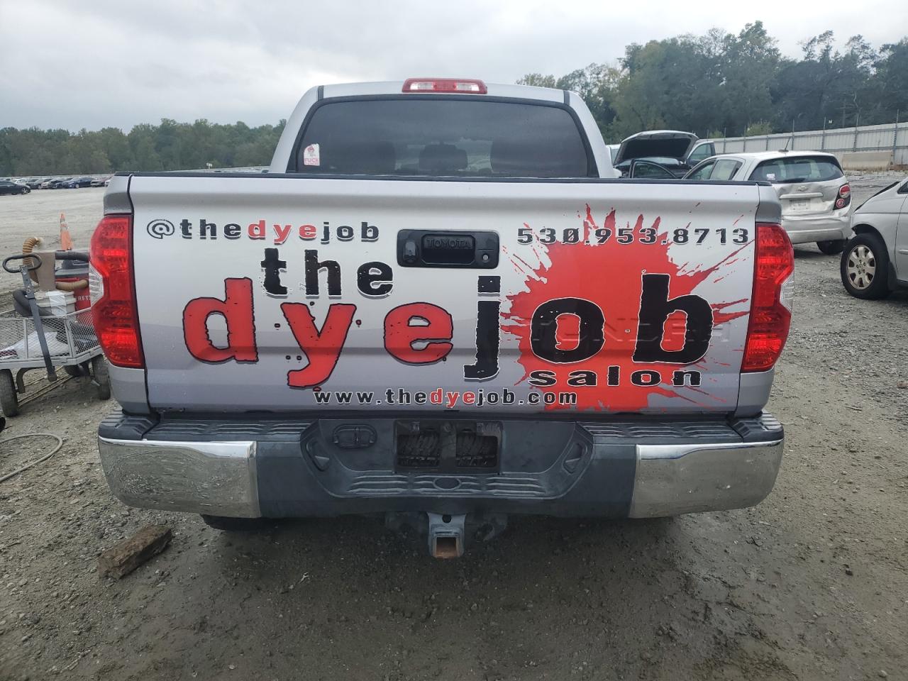 2015 Toyota Tundra VIN 5TFDY5F18FX449918 Copart auction photo, front end damage thumbnail 6